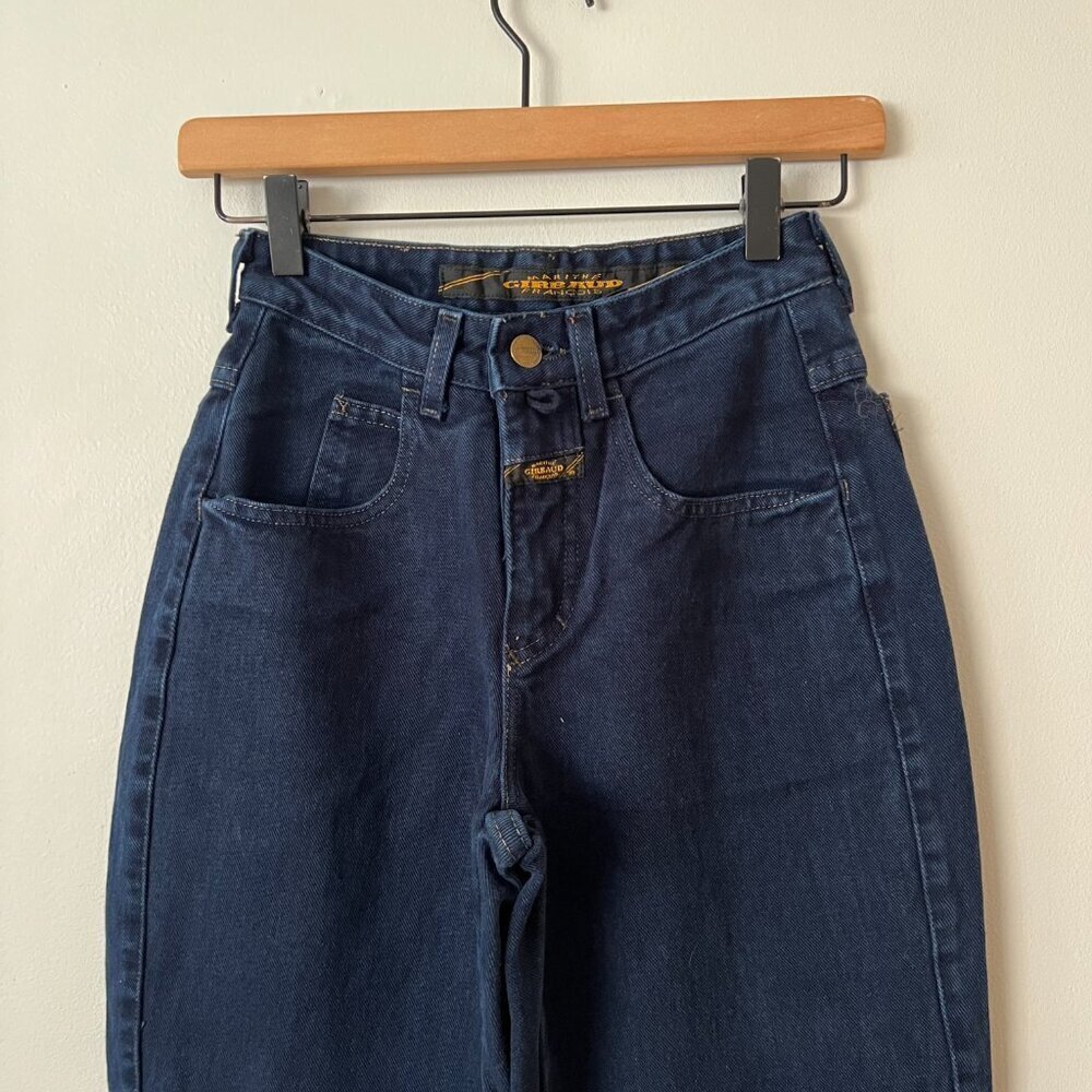 Vintage Marithe Francois Girbaud High Rise Tapered Mom Jeans Women's Size 1/2 - Picture 3 of 10